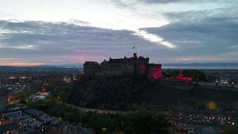 Edinburgh, Scotland 库存影片 331224756