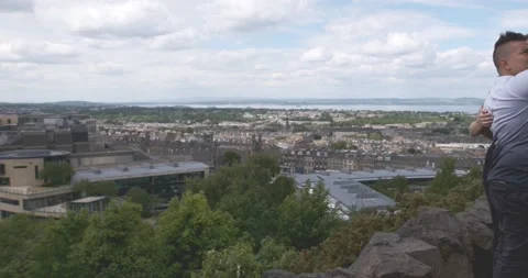 Edinburgh Selfie Stock-Footage 197996452