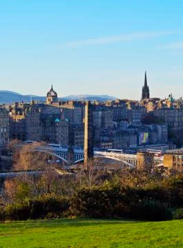Edinburgh Skyline Stock Photos