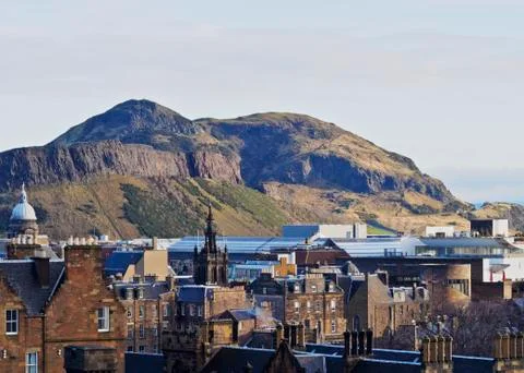 Edinburgh Skyline Stock Photos