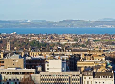 Edinburgh Skyline Stock Photos