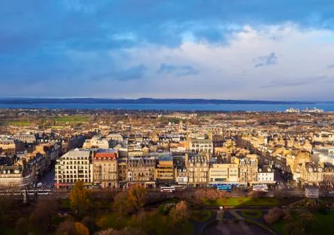 Edinburgh Skyline Stock Photos