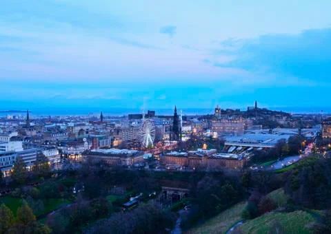 Edinburgh Skyline Stock Photos