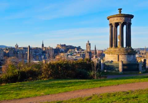 Edinburgh Skyline Stock Photos