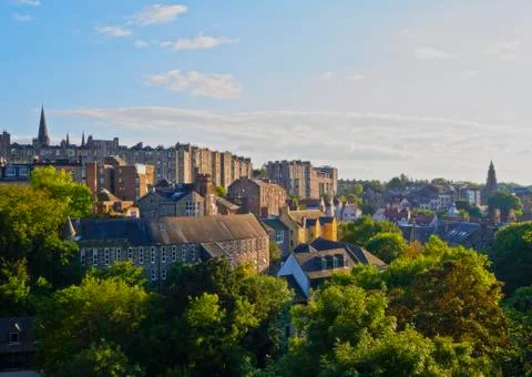 Edinburgh Skyline Stock Photos