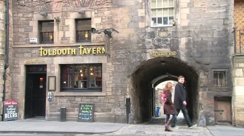 Edinburgh Tolbooth Video stock 10885529
