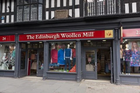 Edinburgh Woollen Mill Stock Photos