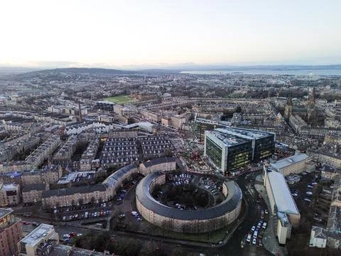 Edinburgh's Architectural Gems Stock Photos