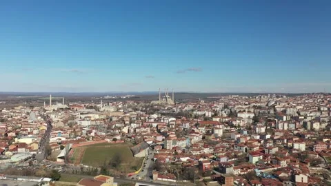 Edirne selimiye mosque Stock Footage 156539164