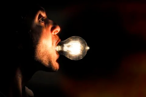 Edison Lightbulb Stock Photos