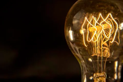 Edison Lightbulb Stock Photos