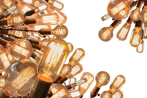 Edison Lightbulbs Stock Photos