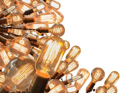 Edison Lightbulbs Stock-Fotos