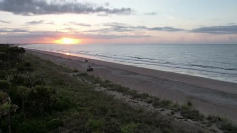 Edisto Beach hyperlapse orbit Stock-Footage 156751659