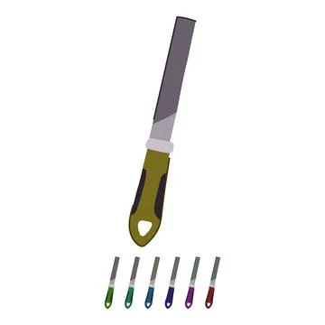 Edit file tool vector cartoon graphic 스톡 일러스트