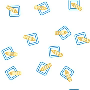 Edit file vector seamless pattern Illustrazione stock