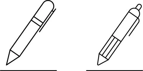 Edit icon Pen Pencil icon sign vector illustration Stock Illustration