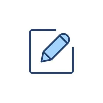 Edit icon vector. edit document sign and symbol. edit text icon. pencil. si.. Illustrazione stock