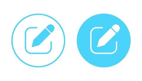 Edit icon vector. edit document sign and symbol. edit text icon. pencil. si.. Stock Illustration