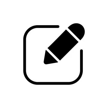 Edit icon vector illustration. edit document sign and symbol. edit text ico.. Stock Illustration