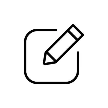 Edit icon vector illustration. edit document sign and symbol. edit text ico.. Illustrazione stock