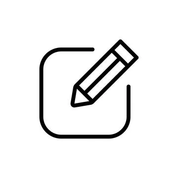 Edit icon vector illustration. edit document sign and symbol. edit text ico.. Stock Illustration