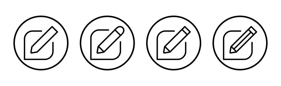 Edit icon vector illustration. edit document sign and symbol. edit text ico.. 스톡 일러스트