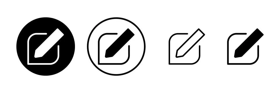 Edit icon vector illustration. edit document sign and symbol. edit text ico.. Illustration