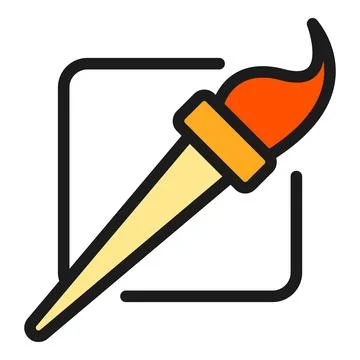 Edit pencil icon vector flat Illustrazione stock