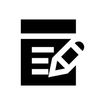 Edit pixel perfect icon イラスト素材