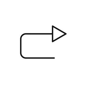 Edit Redo Icon Perfect for Undoing Changes Stock Illustration