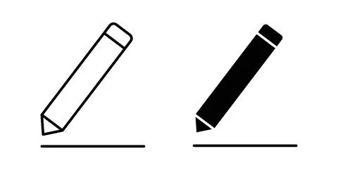 Edit text icon vector art Illustrations Stockillustratie