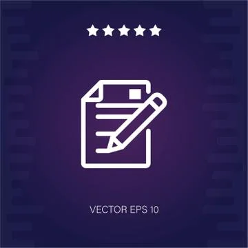 Edit vector icon Stock Illustration