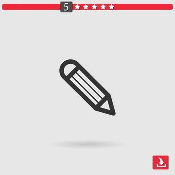 Edit vector icon Stock Illustration