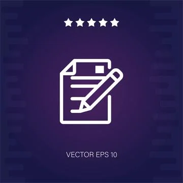 Edit vector icon Stock Illustration