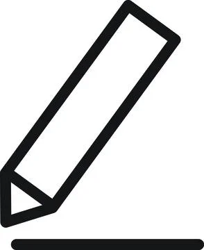 Edit write icon Stock Illustration