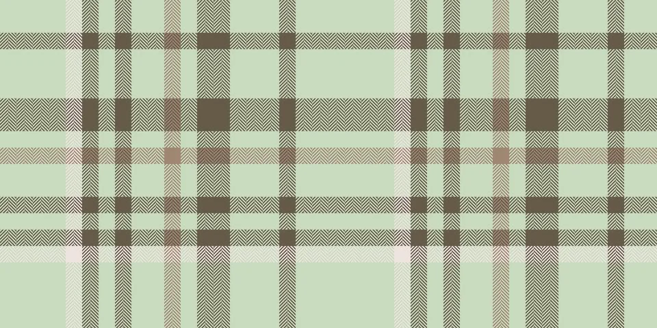 Editable background seamless pattern, delicate vector check textile. Fall f.. Stock Illustration