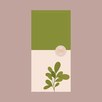 Editable banner template. Suitable for social media post and web internet ads Stock Illustration