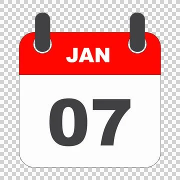 Editable calendar Stock Illustration