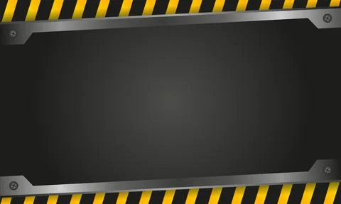 Editable Construction Background for Presentation Stock Illustration