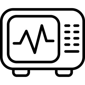 An editable glyph icon of cockpit control lever for gaming concepts. Stock Illustration