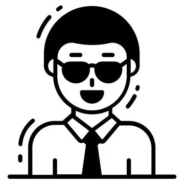 An editable glyph icon of cockpit control lever for gaming concepts. Stock Illustration