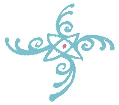 Editable hand drawing of traditional rangoli design element illustrations. Stock Illustration