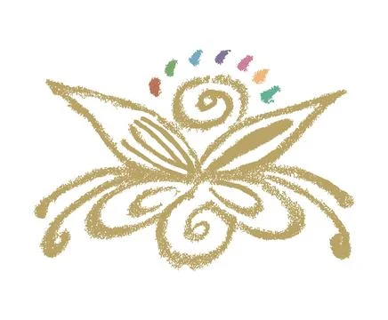 Editable hand drawing of traditional rangoli design element illustrations. Stock Illustration