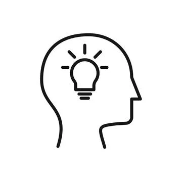 Editable Icon of Creative, Vector illustration isolated on white background.. Stock Illustration