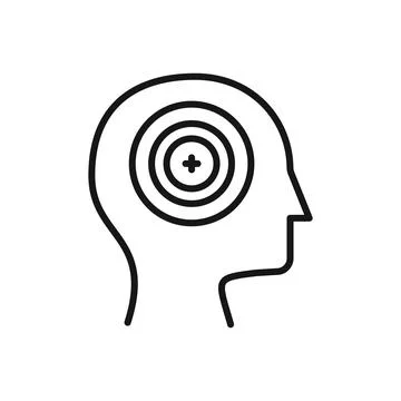 Editable Icon of Focus Target, Vector illustration isolated on white backgr.. Stock Illustration