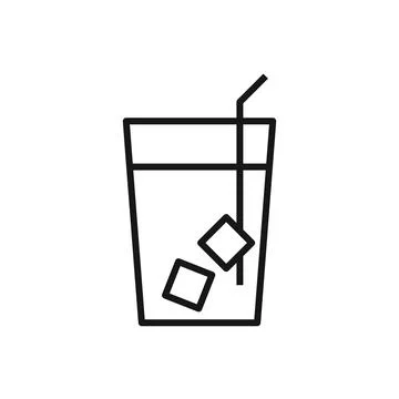 Editable Icon of Juice, Vector illustration isolated on white background. u.. Stock Illustration