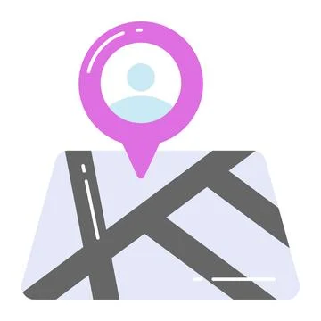 An editable isometric illustration tracing an algorithmic data processing line Ilustración de archivo