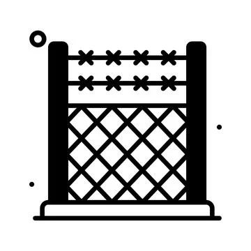 An editable isometric illustration tracing an algorithmic data processing line Иллюстрация