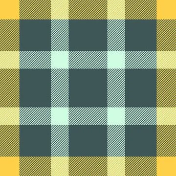 Editable seamless texture check, frame tartan vector fabric. Cute textile p.. Stock Illustration